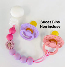 Charger l'image dans la galerie, Attache suce marguerite lilas