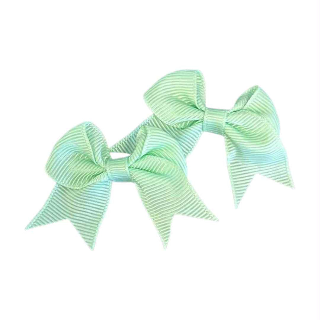 Paire (2) de petites boucle menthe