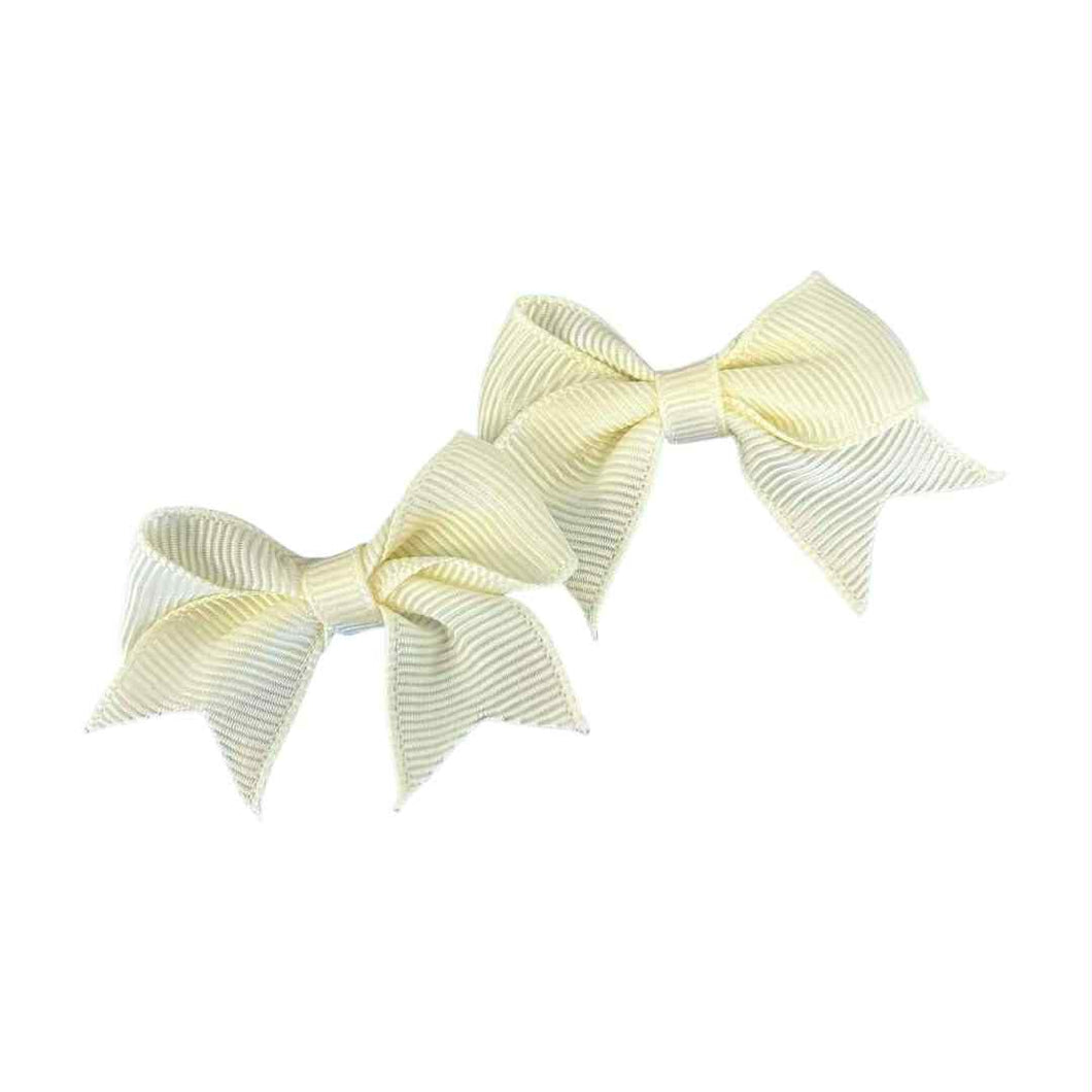 Paire (2) de petites boucle ivoire