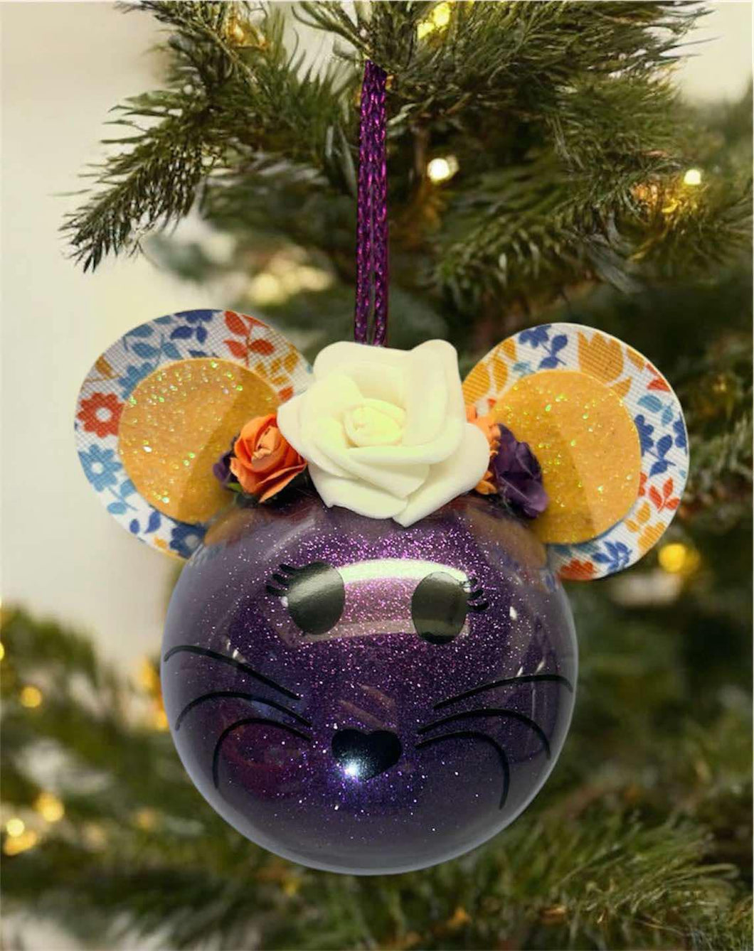 Boule de Noël souris