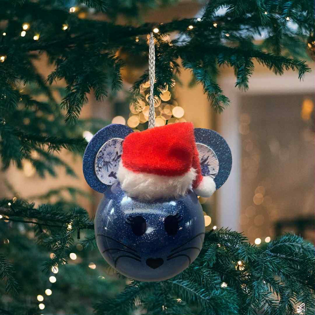Boule de Noël souris