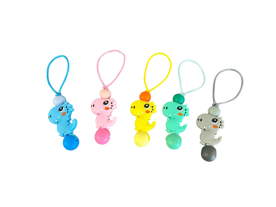 Attache zip dinosaures
