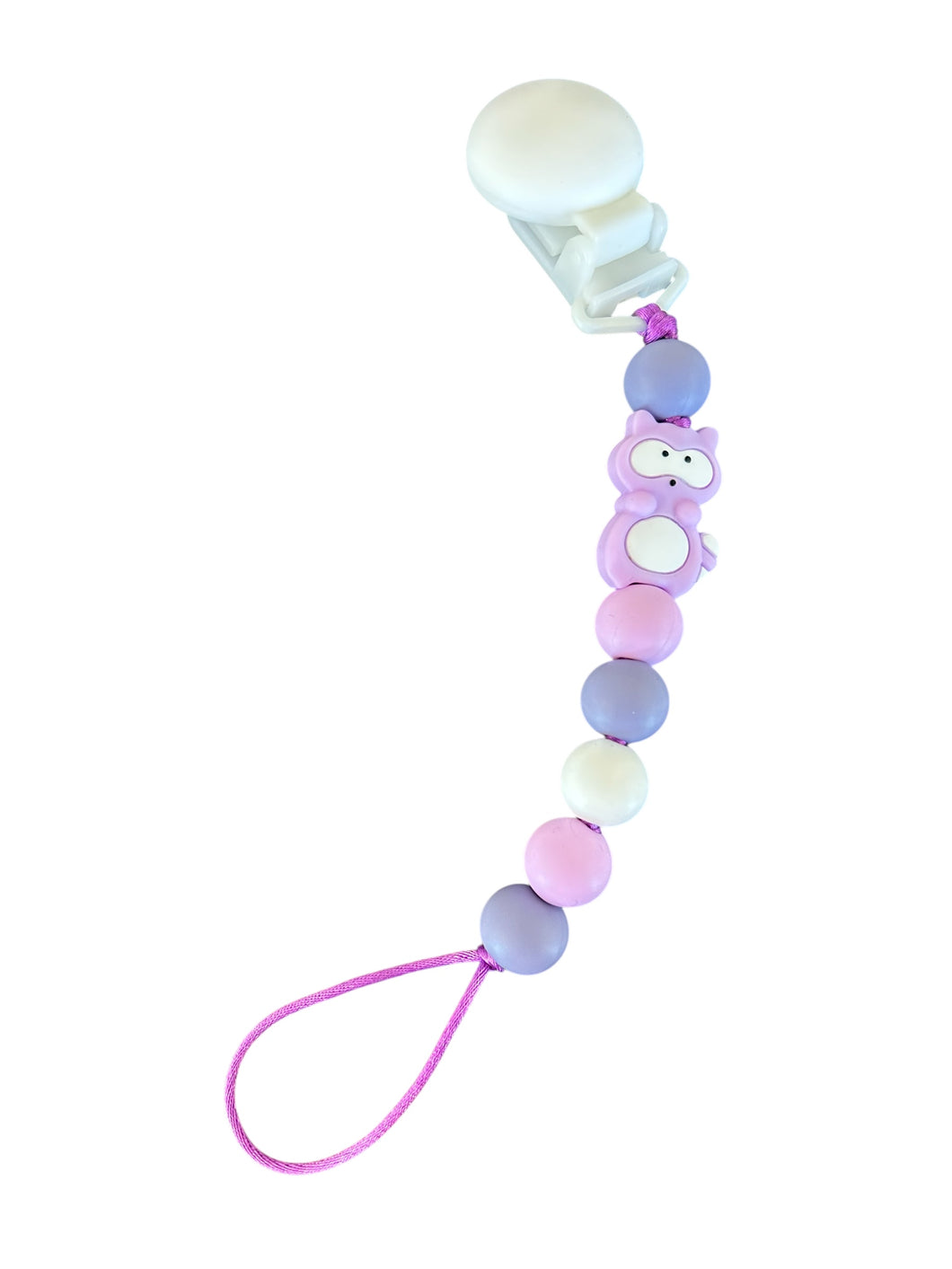 Attache suce raton lilas