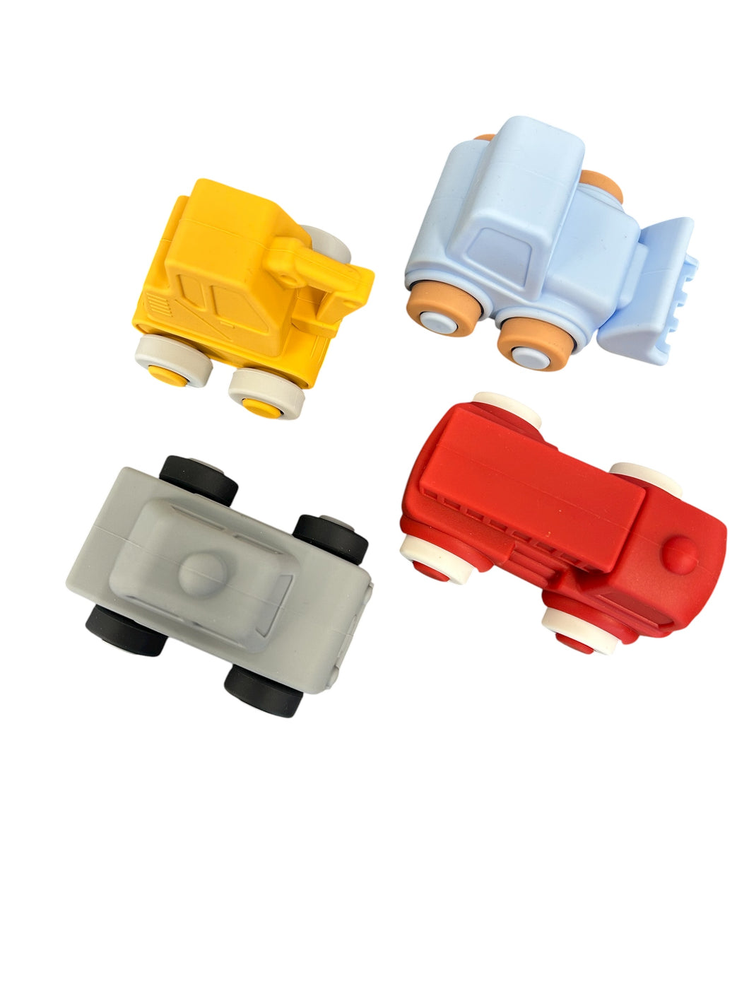 Ensemble de 4 petites voitures