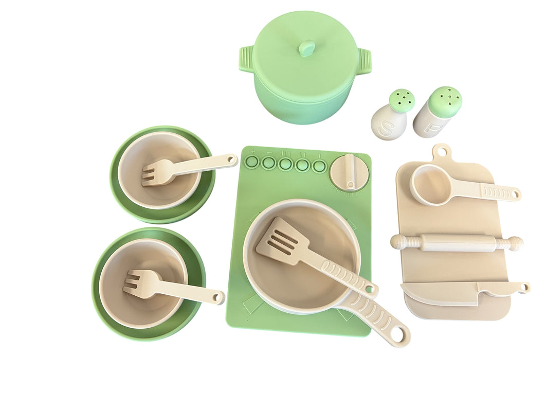 Ensemble de jeux pour cuisine sauge