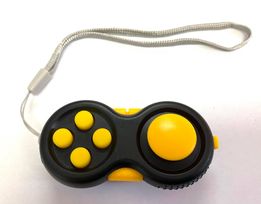 Jouet sensoriel manette de jeux vidéo jaune