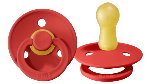 À l'unité : Suce Bibs rouge fraise